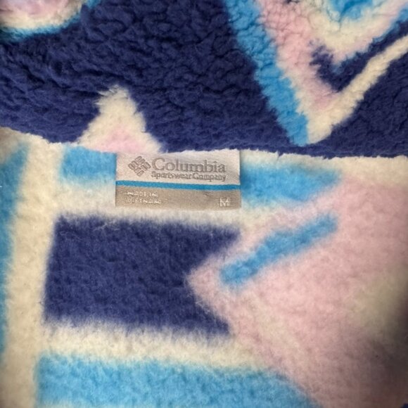 NWT Columbia West Bend fleece zip-up jacket size medium - Picture 6 of 6